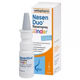 NASENDUO Spray do nosa dla dzieci, 10 ml