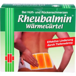 RHEUBALMIN Pas grzewczy, 3 sztuki