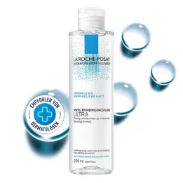 Roche Posay Micela Czyszczenie płynu Ultra dla wrażliwych, 200 ml