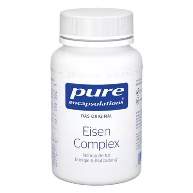 PURE ENCAPSULATIONS Kapsułki z kompleksem żelaza, 60 szt PURE ENCAPSULATIONS Kapsułki z kompleksem żelaza, 60 szt