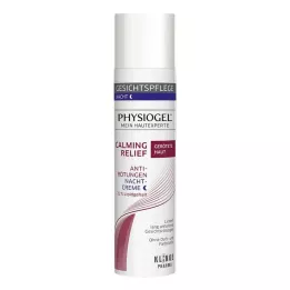 PHYSIOGEL Kojący krem na noc przeciw zaczerwienieniom, 40 ml