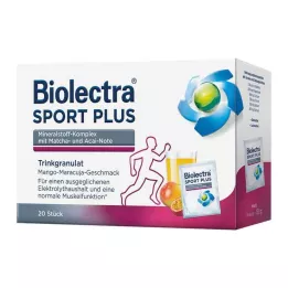 BIOLECTRA Granulat do picia Sport Plus, 20X7,5 g