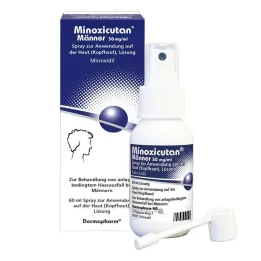MINOXICUTAN Mężczyźni 50 mg/ml spray, 60 ml