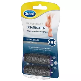 SCHOLL Rolki wymienne do pedicure Velvet Smooth, super mocne, 2 sztuki