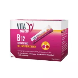 VITA AKTIV B12 bezpośrednie pałeczki z blokami białkowymi, 60 sztuk