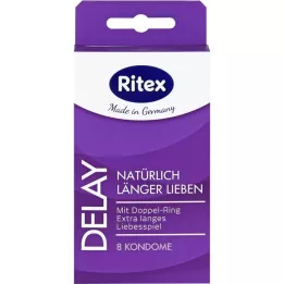 RITEX Opóźnij prezerwatywy, 8 szt