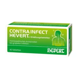 CONTRAINFECT Tabletki Hevert na przeziębienie 40 szt