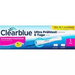 CLEARBLUE Test ciążowy wczesne wykrywanie 1 szt