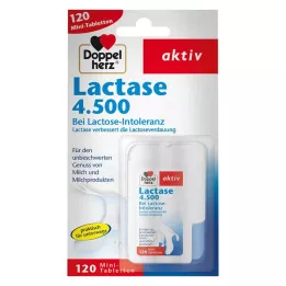 DOPPELHERZ Laktaza 4500 tabletek, 120 szt