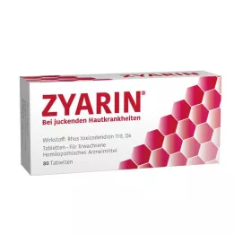 Tabletki zyarynowe, 80 szt