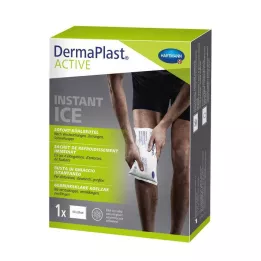 DERMAPLAST Aktywny lód instant duży 15x25 cm, 1 szt