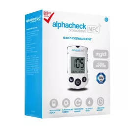 ALPHACHECK profesjonalna kombinacja cukru we krwi mg/dl, 1 szt