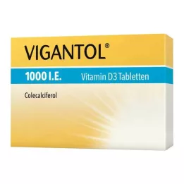 VIGANTOL 1000 tj. Tabletki witaminy D3, 50 szt