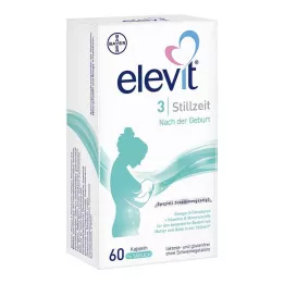 Elevit 3 Kapsułki miękkie Laktacja, 60 szt
