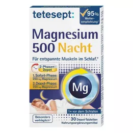 TETESEPT Magnez 500 tabletki na noc, 30 szt