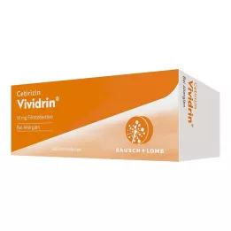 CETIRIZIN Vividrin 10 mg tabletki powlekane, 100 szt