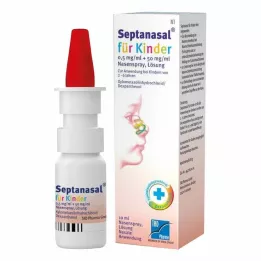 SEPTANASAL dla dzieci 0,5 mg/ml + 50 mg/ml czopki donosowe, 10 ml