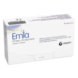 Krem Emla + plastry Tegaderm, 5 x 5 g