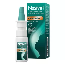 NASIVIN Spray do nosa bez dodatków dla małych dzieci 10 ml