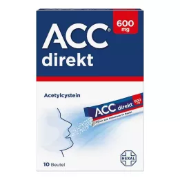 ACC proszek bezpośredni 600 mg do stosowania doustnego w saszetkach, 10 szt