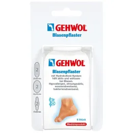 Plastry na pęcherze Gehwol, różne, 6 sztuk