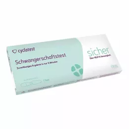 CYCLOTEST Test ciążowy 25 mlU/ml moczu, 1 szt
