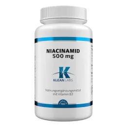 Niacynamid B3 500 mg kapsułki, 100 szt