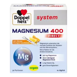 DOPPELHERZ Magnez 400 DIRECT system granulek 30 szt