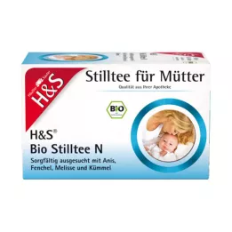 H&amp;S Herbata dla karmiących piersią organiczna N Filtry w torebkach, 20 x 1,8 g