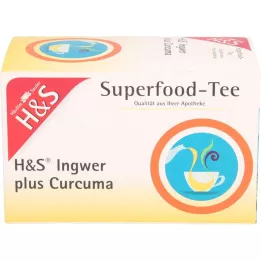Ginger H&S Plus Curcuma, 20x1,25 g