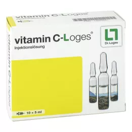 VITAMIN C-LOGES Roztwór do wstrzykiwań, 10X5 ml