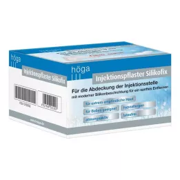 INJEKTIONSPFLASTER Silikofix 2x4 cm Höga, 100 szt