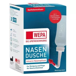 WEPA Płukanie nosa solą do płukania nosa 10x2,95 g, 1 P