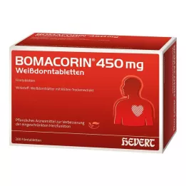 BOMACORIN 450 mg tabletki głogu, 200 szt