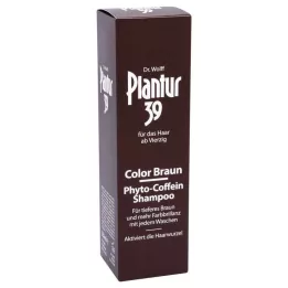 PLANTUR 39 Kolor Brązowy Szampon Fito-Kofeinowy, 250 ml