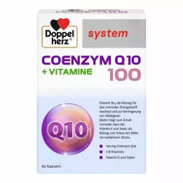 DOPPELHERZ Koenzym Q10 100+witamin system kapsułki, 60 szt
