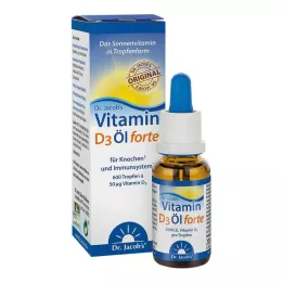 VITAMIN D3 ÖL krople forte Dr. Jacobsa 20 ml