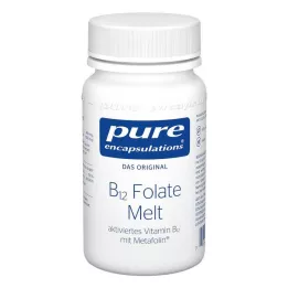 PURE ENCAPSULATIONS B12 Pastylki rozpuszczalne z kwasem foliowym, 90 szt