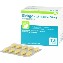 GINKGO-1A Pharma 80 mg tabletki z filmu, 120 szt