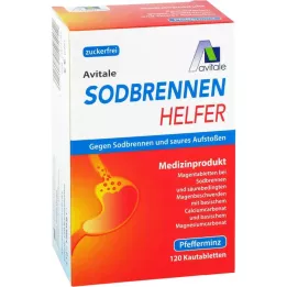 SODBRENNEN Tabletki do żucia Helfer, 120 szt