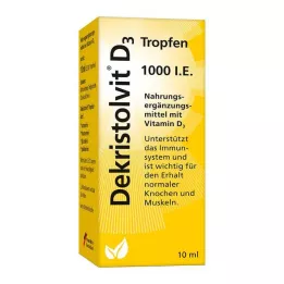 DEKRISTOLVIT D3 1000 IU krople, 10 ml
