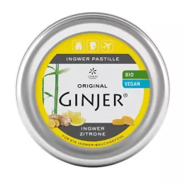 INGWER GINJER Pastylki Bio Cytryna, 40 g
