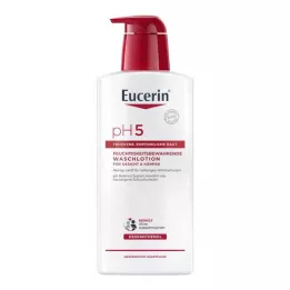 EUCERIN Płyn myjący pH5 do skóry wrażliwej z pompką, 400 ml