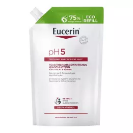 EUCERIN Płyn myjący pH5 do skóry wrażliwej, wkład uzupełniający, 750 ml
