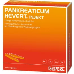 Pankreakum Hevert Wstrzyknięte ampułki, 100 szt