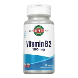 Witamina B2 Ryboflawina 100 mg tabletki, 60 szt