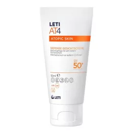 LETI AT4 Krem obronny do twarzy SPF 50+, 50 ml