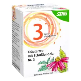 Herbata ziołowa z solą Schüsslera numer 3 Salus Fbtl.(15 sztuk)