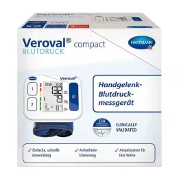 VEROVAL kompaktowy ciśnieniomierz nadgarstkowy, 1 szt
