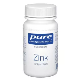 PURE ENCAPSULATIONS Kapsułki cynku pikolinian cynku, 60 szt